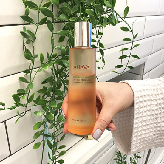 Cухое масло-дымка для тела (мандарин и кедр) Ahava Deadsea Plants Dry Oil Body Mist Mandarin and Cedarwood 100мл