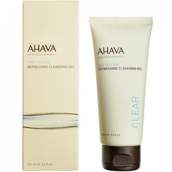 Гель очищающий освежающий Ahava Time to clear Refreshing Cleansing Gel 100мл