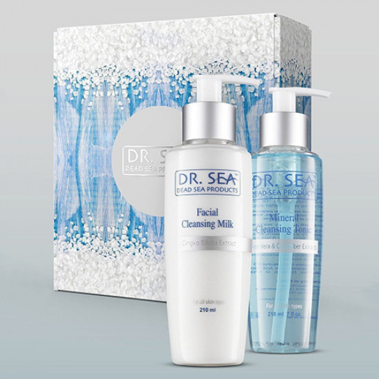 Подарочный набор «Идеальное очищение кожи» 210мл*2 Dr.Sea Perfect Cleansing Kit