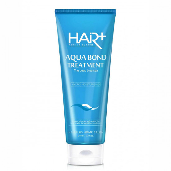 Увлажняющая маска для волос с морской водой и лактобактериями Hair Plus Aqua Bond Treatment 210ml