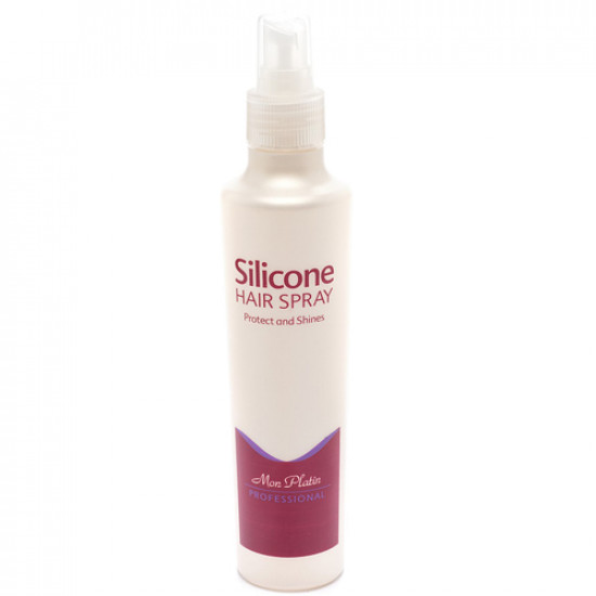 Силиконовый спрей для волос "Защита и Блеск" 220мл Mon Platin Professional Silicone Hair Spray Protect and Shines