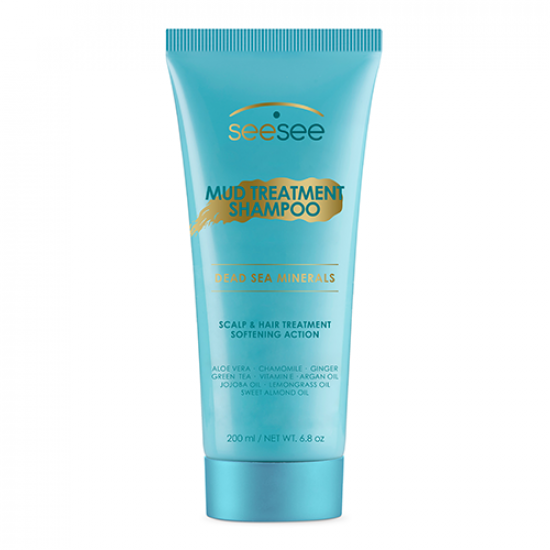 Грязевой шампунь 200мл. SeeSee Mineral Mud Treatment Shampoo