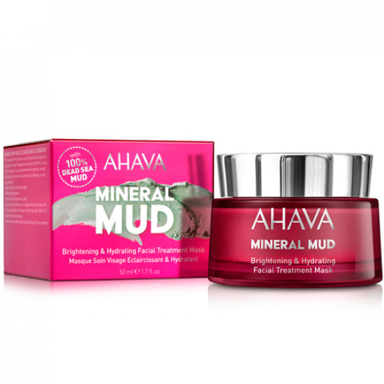 Маска для сияния и увлажнения кожи. Ahava Brightening & Hydrating Facial Mud Mask 100 мл